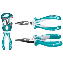 Kìm Mũi Nhọn Mỏ Dài 6 Inch Thép Cr-V TOTAL THT220606 - Dụng Cụ Tiện Ích Chất Lượng Cao, Xuất Xứ Trung Quốc