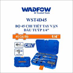 Bộ Dụng Cụ Đa Năng WADFOW WST4D45 - 45 Chi Tiết Tay Vặn Đầu Tuýp 1/4