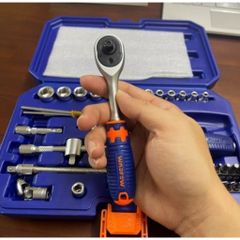 Bộ Dụng Cụ Đa Năng WADFOW WST4D45 - 45 Chi Tiết Tay Vặn Đầu Tuýp 1/4