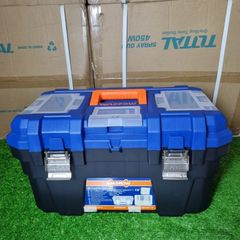 Thùng đựng đồ nghề 19 inch WADFOW - Chất liệu nhựa PP, khóa kim loại, tải trọng tối đa 18kg, tay cầm cường độ cao, có khay chứa tiện dụng.