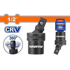 Đầu chuyển tuýt lắc léo 1/2 inch WADFOW WMS4212 - Khớp vạn năng bằng thép Cr-V chịu lực cao cho dụng cụ tiện ích