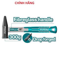 (at8) 300gam Búa đóng đinh đầu dẹp vuông (mẫu mới) TOTAL THTMH3006