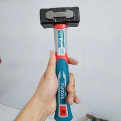 Búa Tạ Total THSTH61000 1kg - Công Cụ Xử Lý Nhiệt, Thép Carbon Chắc Chắn, Tay Cầm Sợi Thủy Tinh Thiết Kế Thoải Mái