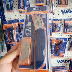Dao Gập Tiện Dụng WADFOW WSK9419 - Lưỡi 61x19mm Sắc Bén, Thiết Kế Gấp Gọn, Tặng 5 Lưỡi Dự Phòng Chính Hãng
