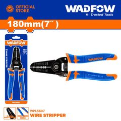 Kìm Tuốt Dây Điện 7 Inch WADFOW WPL5607 - Dụng Cụ Tước Dây Công Nghiệp Đa Năng với Lưỡi Cắt Sắc Bén