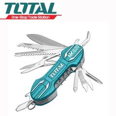 D xếp 15 chức năng TOTAL THMFK0156 - Dụng cụ tiện ích đa năng với tay cầm nhôm bền chắc, hoàn hảo cho mọi công việc sửa chữa