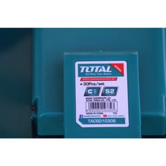 Hộp 30 Mũi Bắt Vít 25mm TOTAL TACSD10306 - Dụng Cụ Thay Đổi Nhanh, Đầu Giữ Mũi, Bộ Mũi Đa Dạng PZ, PH, SL, T, H