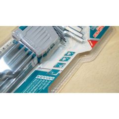 Bộ 9 Chìa Lục Giác Đầu Bi Ngắn TOTAL THT106291 - Dụng Cụ Tiện Ích 1.5-10mm, Hỗ Trợ Sửa Chữa Mọi Thiết Bị