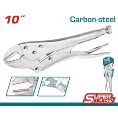 Kìm Bấm Miệng Thẳng 10 Inch TOTAL THT191002 - Dụng Cụ Thép Carbon Bền Bỉ, HRC38-HRC48, Phù Hợp Cho Công Việc Chuyên Nghiệp