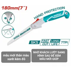 Cưa gỗ xếp TOTAL THFSW1808 - Dụng cụ cắt gỗ chất lượng cao, kích thước 7