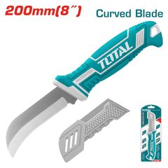 (AT8) D tuốt dây điện lưỡi cong 200mm TOTAL THT51882