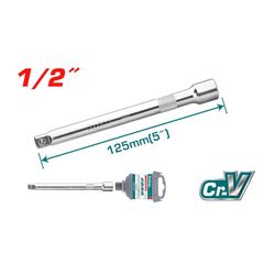 Thanh nối 1/2 inch TOTAL THEB12051 - Dụng cụ chất lượng cao mạ crôm, dài 127mm, chịu nhiệt, phù hợp cho các công việc sửa chữa và lắp đặt.