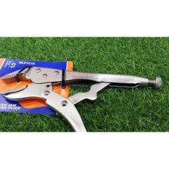 Kìm Bấm Chết 10 Inch Miệng Cong WADFOW WLP1C10 - Dụng Cụ Tiện Ích Thép Cacbon Chất Lượng Cao, Phạm Vi Mở 0-45mm