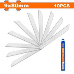 Hộp 10 lưỡi dao rọc giấy mini 9x80mm WADFOW WMK1K09 - Dụng cụ tiện ích cho văn phòng và sáng tạo nghệ thuật