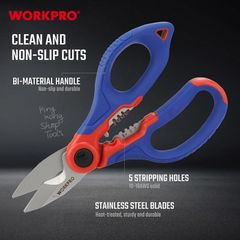 (Xả kho) Kéo thợ điện chuyên nghiệp (hàng tốt) WORKPRO WP294003 [KN]