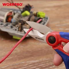 (Xả kho) Kéo thợ điện chuyên nghiệp (hàng tốt) WORKPRO WP294003 [KN]
