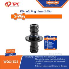 Khớp Nối Ống Nước WQC1E02 WADFOW - Đầu Nối Nhanh 1/2 Inch Bằng Nhựa ABS Chịu Va Đập, Dụng Cụ Làm Vườn Tiện Ích
