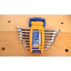 Bộ 8 Cờ Lê Vòng Miệng 6-19mm Wadfow WSP1208 - Thép Chịu Lực, Chống Gỉ Sét, Bền Bỉ, Đa Kích Thước Dụng Cụ Sửa Chữa Ô Tô, Xe Máy