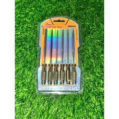 Bộ 6 giũa sắt mini  (140mm) Ingco HKTF63