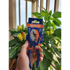 Kìm Trượt 6 Inch WADFOW WPL6C06 - Dụng cụ cắt cáp thép cứng bọc nhựa, thiết kế gọn nhẹ, chống gỉ, tiện dụng cho người dùng.