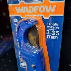 Kéo cắt ống nhựa PVC 207mm Wadfow WPC54636 - Lưỡi cắt Teflon, cắt chính xác đường kính 3-35mm, dụng cụ cầm tay chất lượng cao