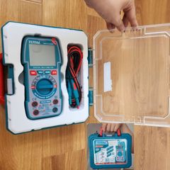 Đồng hồ vạn năng kỹ thuật số Total TMT5310004 - DC-AC, phát hiện điện áp không tiếp xúc, hiển thị 6000 số đếm, ghi nhớ dữ liệu