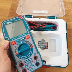 Đồng hồ vạn năng kỹ thuật số Total TMT5310004 - DC-AC, phát hiện điện áp không tiếp xúc, hiển thị 6000 số đếm, ghi nhớ dữ liệu