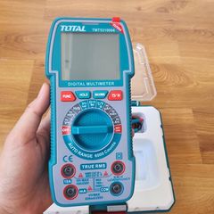 Đồng hồ vạn năng kỹ thuật số Total TMT5310004 - DC-AC, phát hiện điện áp không tiếp xúc, hiển thị 6000 số đếm, ghi nhớ dữ liệu