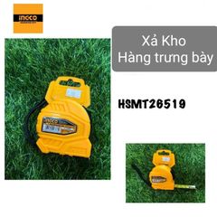 Thước Cuộn Tự Động Ingco HSMT26519 5m - Dụng Cụ Tiện Ích Hỗ Trợ Đo Đạc Chính Xác, Thiết Kế Nhỏ Gọn, Tiện Lợi