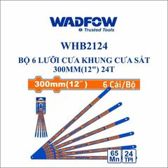 Combo 6 Lưỡi Cưa 12 Inch 24 Răng - Chất Liệu 65Mn, Dụng Cụ Tiện Ích Cho Thợ Mộc và DIY
