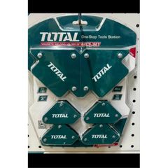 Bộ 6 Ke Góc Vuông Nam Châm Hàn TOTAL TAMWH6002 - Dụng Cụ Tiện Ích Chất Lượng Cao, Đối Tác Hoàn Hảo Cho Mọi Dự Án DIY