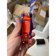 Bộ 8 Chìa Lục Giác Đầu Bông WADFOW WHK3281 - Dụng Cụ Kim Loại T9-T40 Chất Liệu Cr-V, Mạ Chrome Bền Bỉ