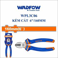 Kìm Cắt Chất Lượng 6 Inch WADFOW WPL3C06 - Thép Carbon Chống Gỉ, Tay Cầm Đa Sắc, Dụng Cụ Tiện Ích cho Thợ Hàn