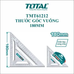 (AT8) Thước ê ke góc vuông TOTAL TMT61212