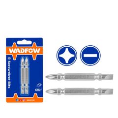Bộ 2 Mũi Vít Bake và Dẹp PZ2+SL6 Dài 65mm Thép CR-V WADFOW - Dụng Cụ Tiện Ích Chất Lượng Cao