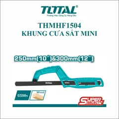 (AT8) Khung cưa sắt loại bình dân TOTAL THMHF1504 (có kèm lưỡi)
