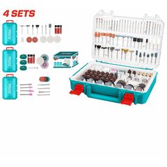 (AT8) Bộ 4 combo linh kiện máy mài khuôn mini TOTAL TOS23035
