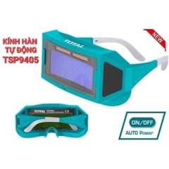 Kính Hàn Tự Động TOTAL TSP9405 - Kính Bảo Hộ Mở Rộng, Chống UV/IR, Tự Động Bật Tắt, Thích Hợp Công Nghiệp