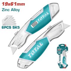 Dụng Cụ Rọc Giấy TOTAL TG5126101 - Bộ Dụng Cụ Cắt Tiện Dụng 6 Lưỡi Phù Hợp Với Nhiều Nhu Cầu Sử Dụng