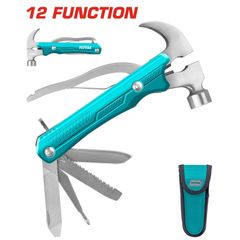 Búa Đa Năng Xếp Gọn TOTAL THMFH0126 - 12 Công Dụng Trong 1, Tay Cầm Nhôm, Dụng Cụ Tiện Ích Hữu Ích cho Gia Đình