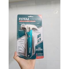 Búa Đa Năng Xếp Gọn TOTAL THMFH0126 - 12 Công Dụng Trong 1, Tay Cầm Nhôm, Dụng Cụ Tiện Ích Hữu Ích cho Gia Đình