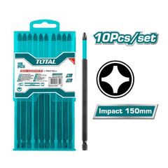 Mũi Bắt Vít PH2x150mm Thép S2 Nam Châm - Đầu Vít Chất Lượng Cao Total TACIM16PH263 Dụng Cụ Tiện Ích Cho Thợ Điện Tử