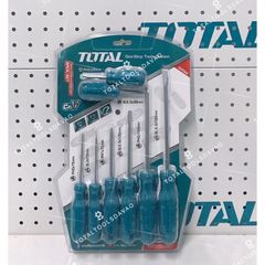 Bộ 8 Tua Vít Dẹp và Bake Total THTDC250801 - Dụng Cụ Tiện Ích Chất Lượng Cao Chuyên Dụng cho Sửa Chữa Nhà Ở