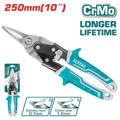 (at8) Kéo cắt tole thẳng thép Cr-Mo (Siêu cứng) TOTAL THTJ532106