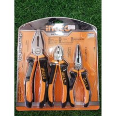 Bộ 3 Kìm INGCO HKPS08318 - Kìm Răng 8