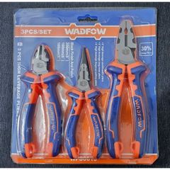 Bộ 3 Kìm Cách Điện WADFOW WPS0633 - Kìm Răng 7