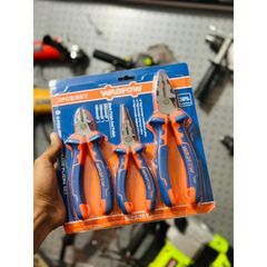 Bộ 3 Kìm Cách Điện WADFOW WPS0633 - Kìm Răng 7