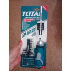 Bộ Tua Vít 15 Chi Tiết TOTAL TACSD30156 - Dụng Cụ Tiện Ích Đa Năng 2 Chiều, Chất Liệu CR-V, Tay Cầm Công Nghiệp 36T
