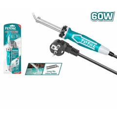 Mỏ Hàn Chì Mũi Cong 60W TOTAL TET2606 - Dụng Cụ Hàn Chất Lượng Cao, Công Suất 60W, Nhanh Nóng 3~5 Phút