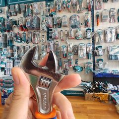 Mỏ Lết 6 Inch Wadfow WAW2206 - Dụng Cụ Sửa Chữa Thép Chống Gỉ Đa Năng, Công Cụ Tiện Lợi Cho Gia Đình và Công Nghiệp